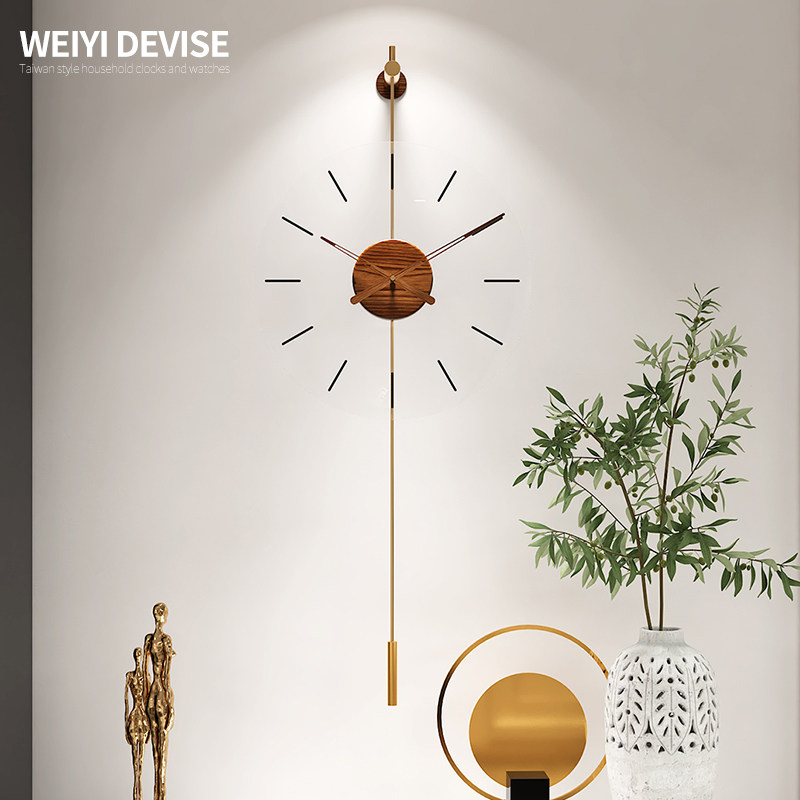 现简约挂钟客厅创意挂墙表轻奢装饰钟表网红个性时钟,淘宝优惠券,粉丝福利购,淘宝优惠卷