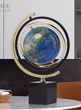 仪球面摆件轻奢高档家居装饰品客厅玄关卧室桌地摆件