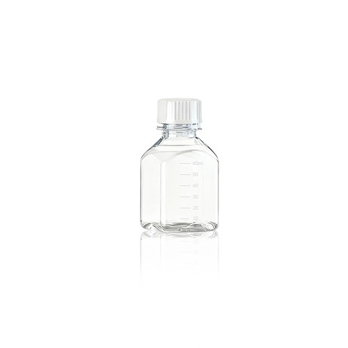 NEST耐思 实验室方形试剂瓶带刻度60ml PETG 托盘装灭菌 354513 - 图3