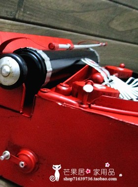 复古老式打字机 道具 店橱窗陈列装饰摆件 咖啡屋