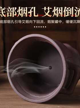 艾灸盒腹部肚子脐灸罐艾灸器具艾灸罐艾塔家用