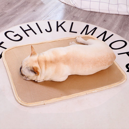 狗笼猫笼垫子蜂窝垫狗垫子可水洗凉席垫汽车垫猫垫子睡觉用垫子 - 图0