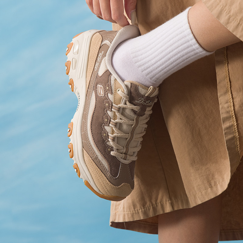 Skechers斯凯奇简约时尚熊猫鞋女鞋加绒保暖耐磨低帮运动休闲鞋,淘宝优惠券,粉丝福利购,淘宝优惠卷