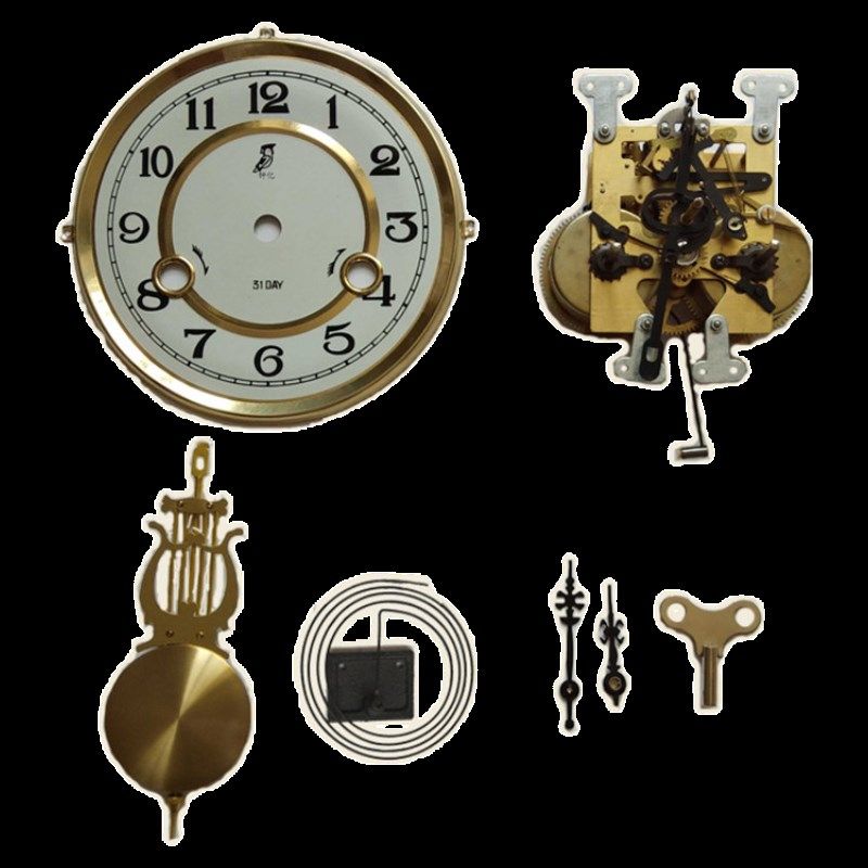 Vintage mechanical clocks, retro mechanical wall clocks, swing clocks, Y hand-assembled clock repair parts