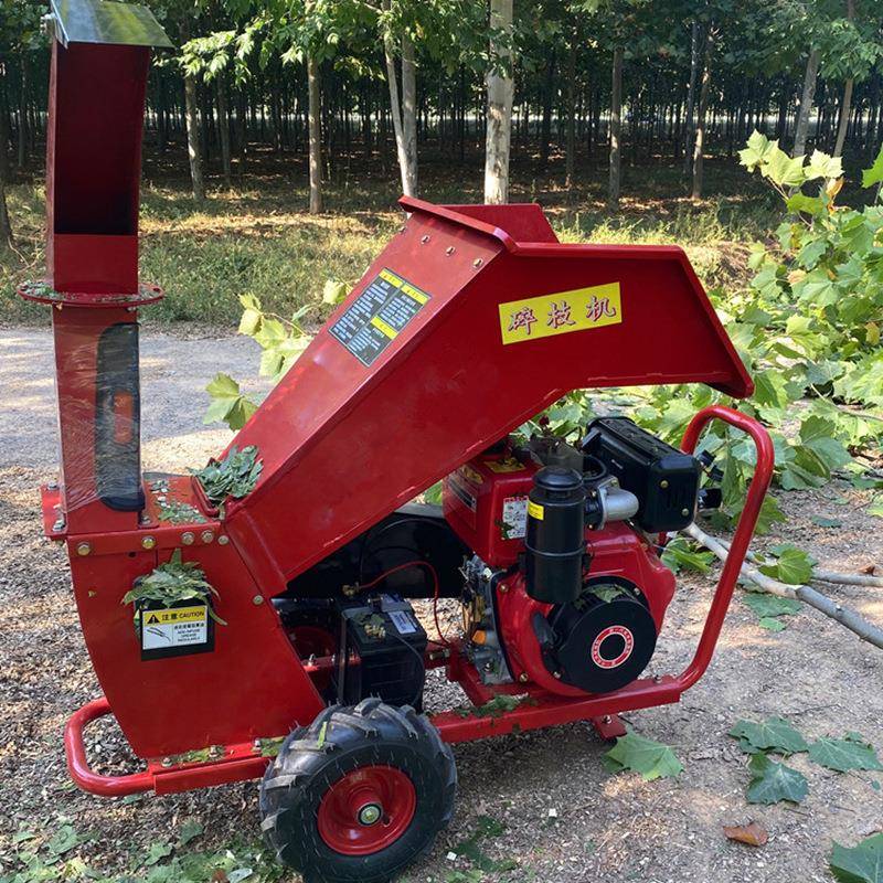 家用小型碎枝机柴油树枝粉碎机多功能秸秆破碎机工厂定制 - 图2