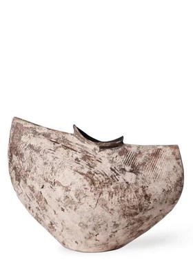 新中式诧寂风手工陶瓷花瓶摆件样板间别墅酒店售楼处客厅装饰品