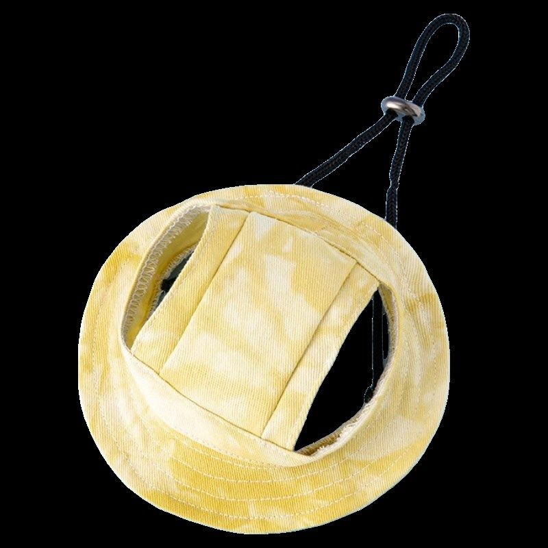 兔兔帽子露耳朵外出遮阳帽渔夫帽猫咪帽子夏季狗狗防晒帽宠物服饰,淘宝优惠券,粉丝福利购,淘宝优惠卷