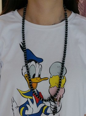 西藏一线天珠佛珠 8毫米108颗一线天珠佛珠 念珠 脖挂 手持手串