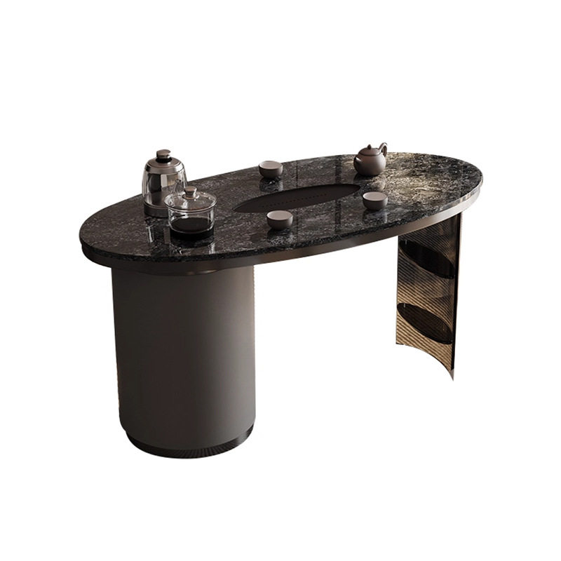 意式轻奢岩板茶台现代感简约茶桌小户型高级感亚克力悬浮泡茶桌,淘宝优惠券,粉丝福利购,淘宝优惠卷