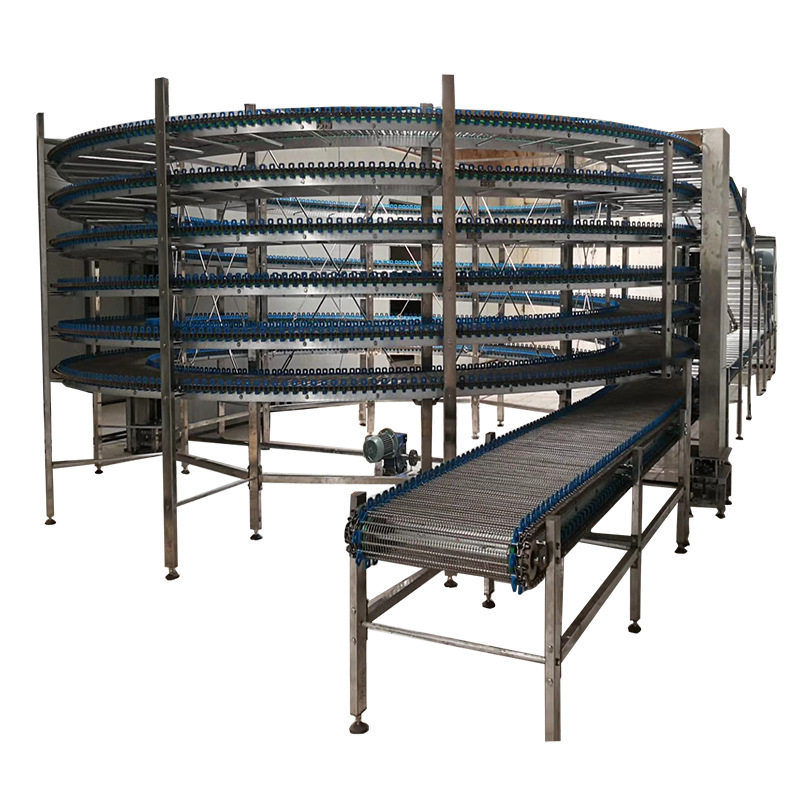 不锈钢螺旋冷却塔食品海鲜速冻流水线旋转冷却塔烘干线多层冷却塔,淘宝优惠券,粉丝福利购,淘宝优惠卷