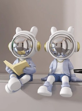 太空人宇航员小摆件客厅酒柜玄关书房家居装饰品轻奢工艺品礼物