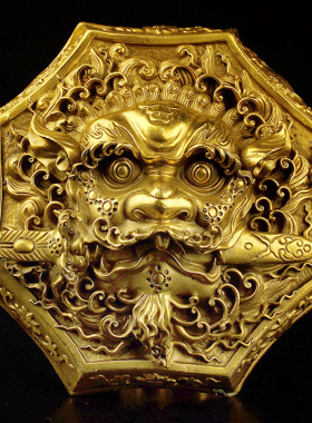 狮咬剑挂件头虎头牌兽头睚眦海神门对门厕所电梯