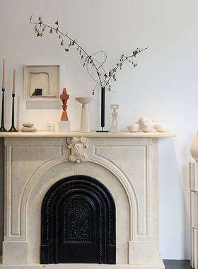 极简中古风花瓶侘寂风百搭摆件客厅玄关金属铁艺花器桌面插花