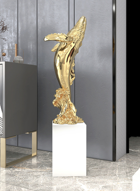 客厅大型落地创意摆件玄关沙发旁边家居软装饰品乔迁开业礼品