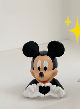 众爱比心装饰摆件小电轻奢高档客厅可视柜玄关家居饰品