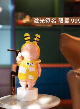瞿广慈雕塑《大富嗡》桌面摆件高端礼品