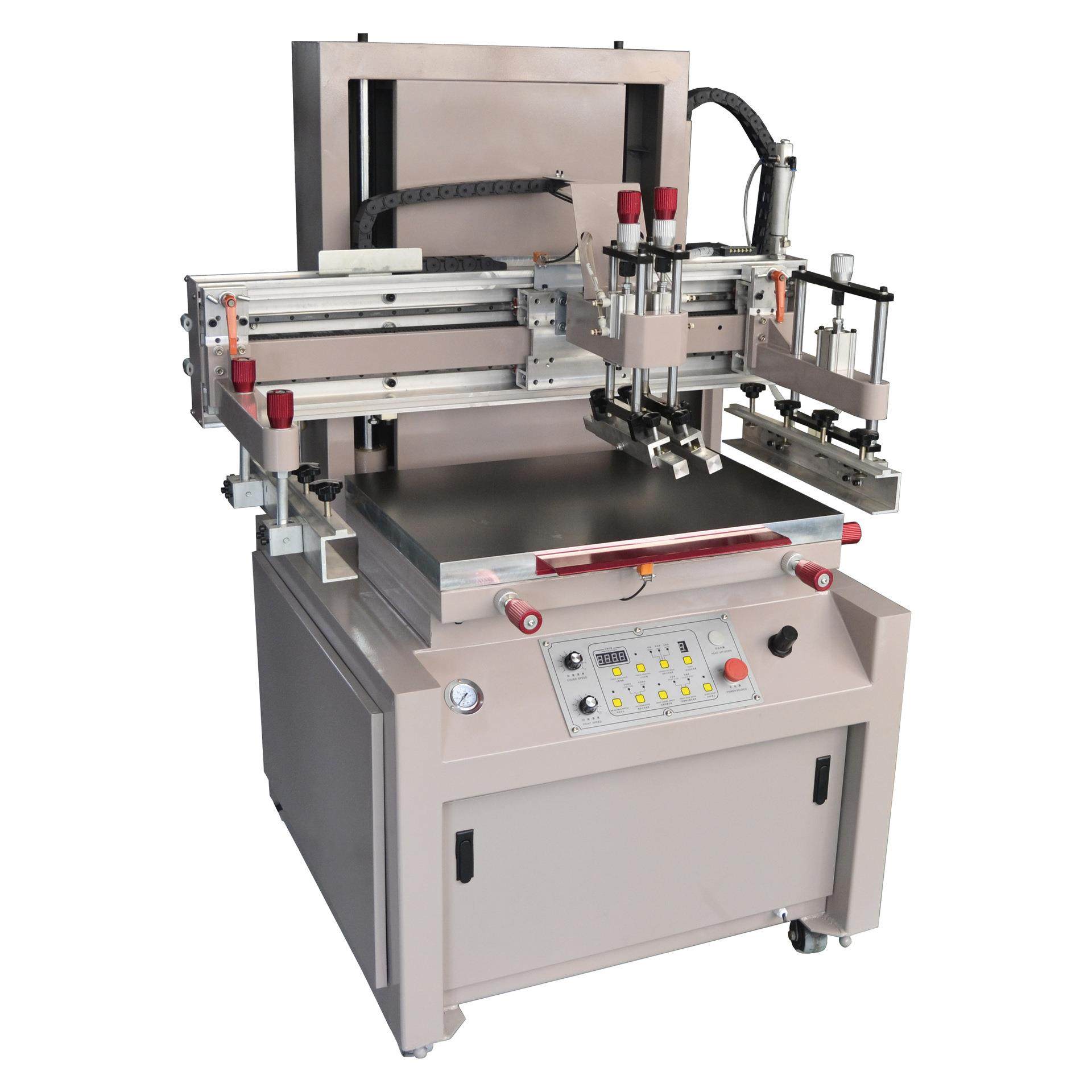 厂家直销彩釉玻璃印刷机小型半自动平面丝印机切割锯盘印刷机,淘宝优惠券,粉丝福利购,淘宝优惠卷