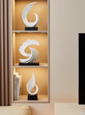 财源滚滚客厅艺术摆件高档酒柜电视柜玄关办公室装饰品高级感