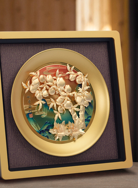 毕业礼物送学校送老师桃李满门金箔画纪念实用摆件男女教师节礼品