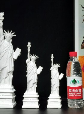 自由女神雕像工艺品模型摆件客厅办公室酒柜旅游纪念创意家居装饰