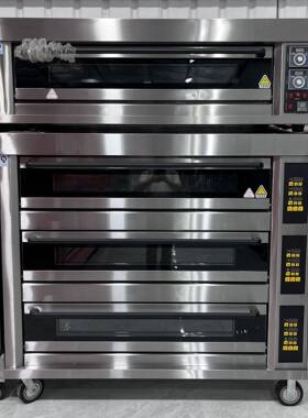 脑9版面包研麦烤箱 盘Large bakin电g equipment 用商食品烘焙设