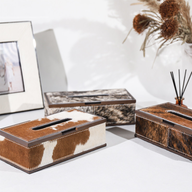 欧式轻奢马毛抽纸盒纸巾盒摆件样板间家居客厅电视柜软装饰品,淘宝优惠券,粉丝福利购,淘宝优惠卷