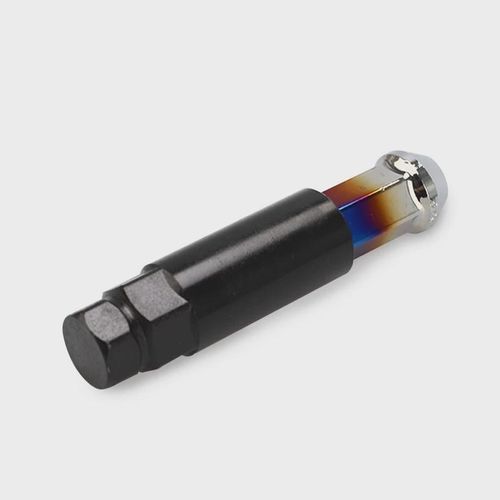 热销现货供应汽车配件改装轮毂螺母螺帽轮圈螺丝加长通孔高硬度LM - 图1