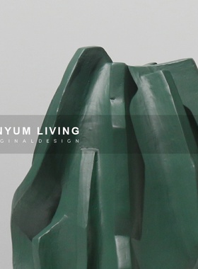 简约现代轻奢家居客厅玄关柜摆件创意展厅售楼处样板房间软装饰品