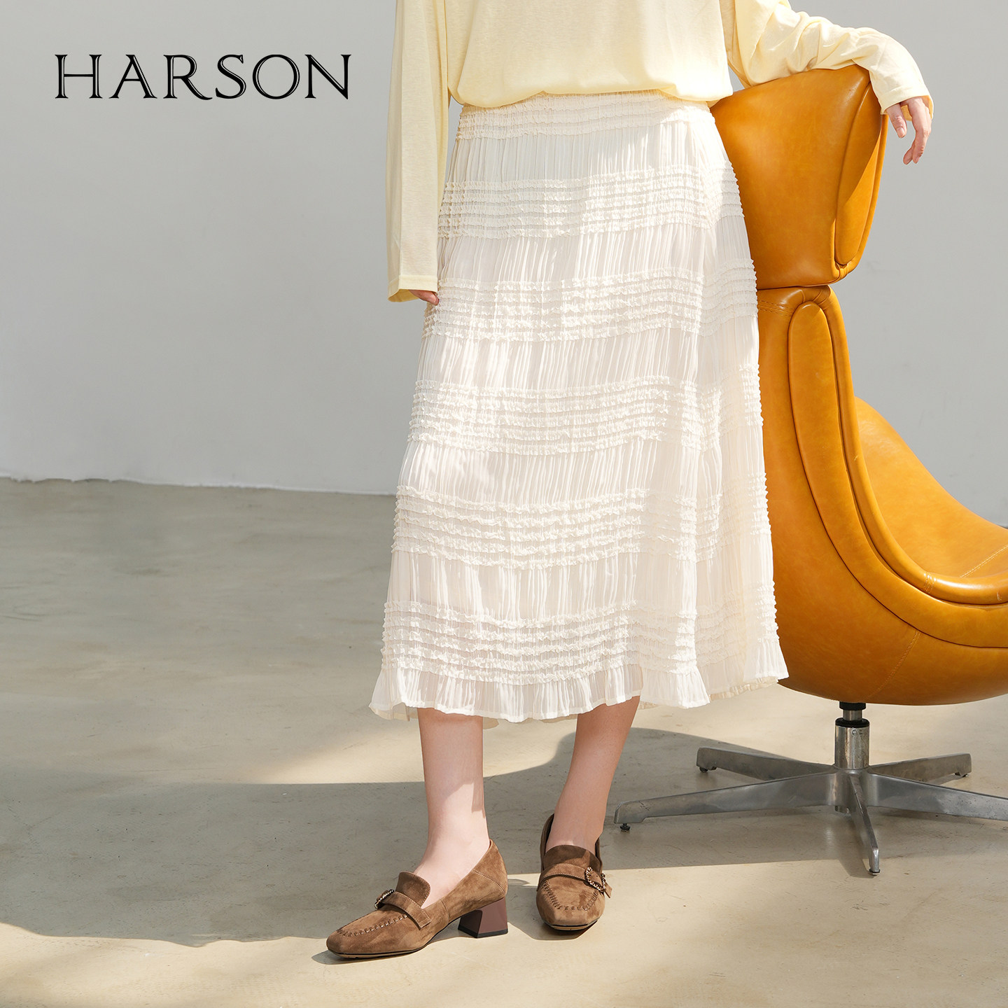 哈森复古玛丽珍女鞋2025新款深口粗跟单鞋高跟小皮鞋HWL250129,淘宝优惠券,粉丝福利购,淘宝优惠卷