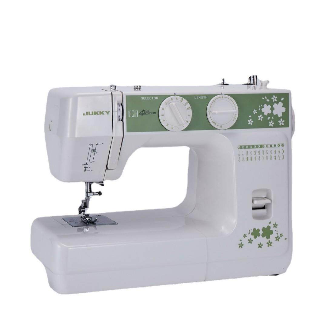 JUKKY多功能家用缝纫机单针电动绣花机迷你便携24花型锁眼锁边,淘宝优惠券,粉丝福利购,淘宝优惠卷