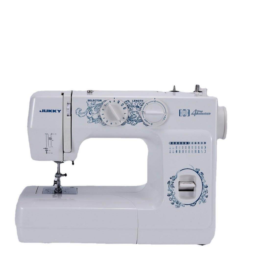 JUKKY多功能家用缝纫机单针电动绣花机迷你便携24花型锁眼锁边,淘宝优惠券,粉丝福利购,淘宝优惠卷