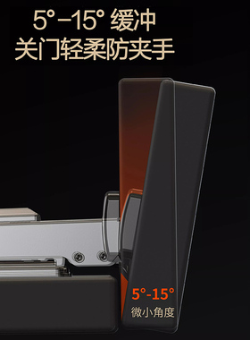 炬森二段力全阻尼衣柜门铰链铰链阻尼缓冲荷叶五金门铰小角度缓冲