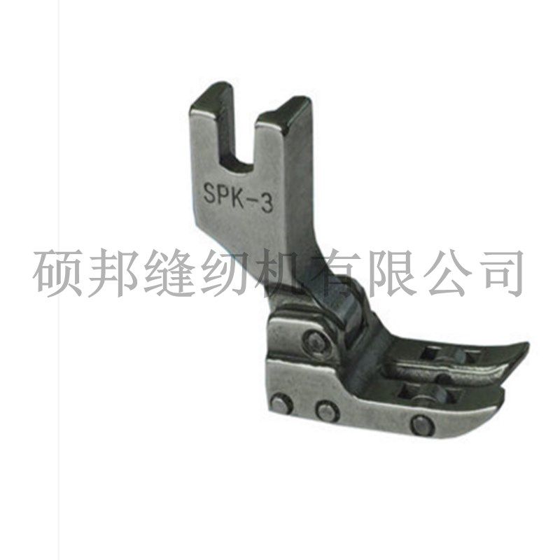 SPK-3滚轮压脚 缝纫机平车带轴承滚轮压脚/皮革涂层面料专用压脚 - 图3