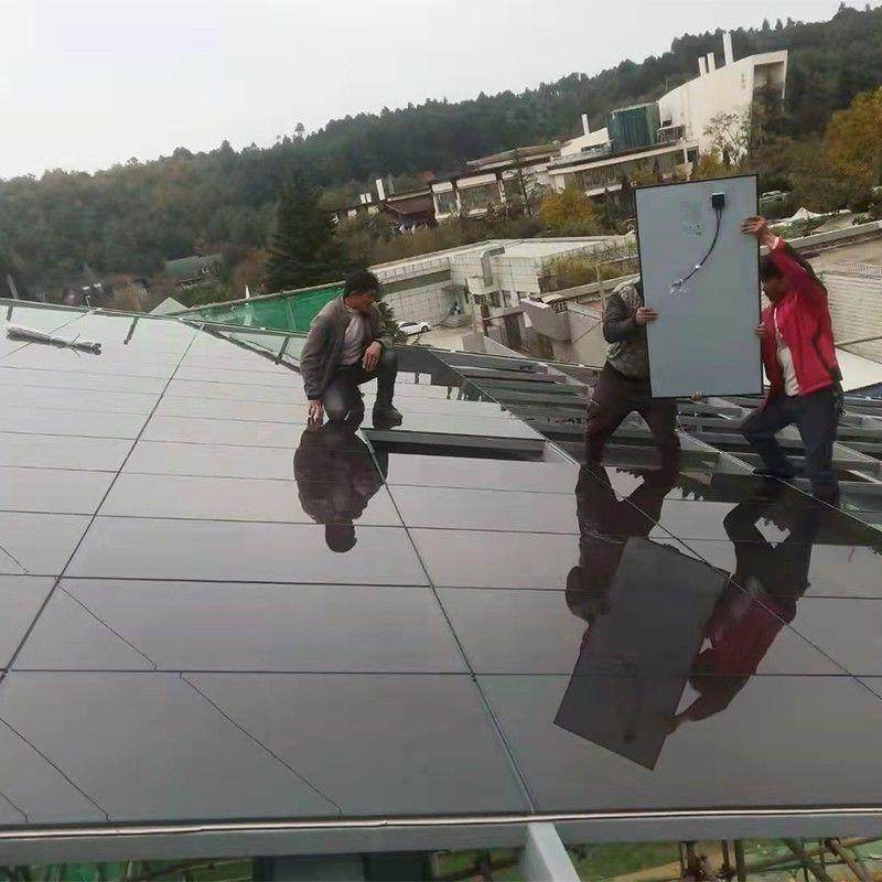 紫羲透光发电玻璃阳光房光伏雨棚太阳能板系统防水隔热全套包安装,淘宝优惠券,粉丝福利购,淘宝优惠卷