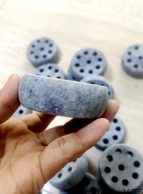 厂家黑（墨）绿玉茶石激味盘高汤火锅石型号可定制  一件代发