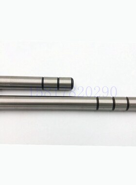 塑胶模具配件  45#钢普通直导柱导套 直身导柱套 直导柱A柱 14mm