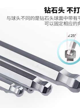 新品日本EIGHT百利内六角扳手TLS-9NP进口带加力杆球头螺丝刀包邮