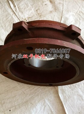 防爆电机端盖立180法兰2级4级电机配件YB系列水泵配件22KW