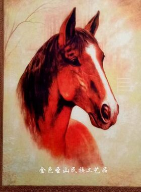 蒙古毡画成吉思汗挂画羊毛毡画内蒙古特色蒙古包餐厅装饰品工艺画