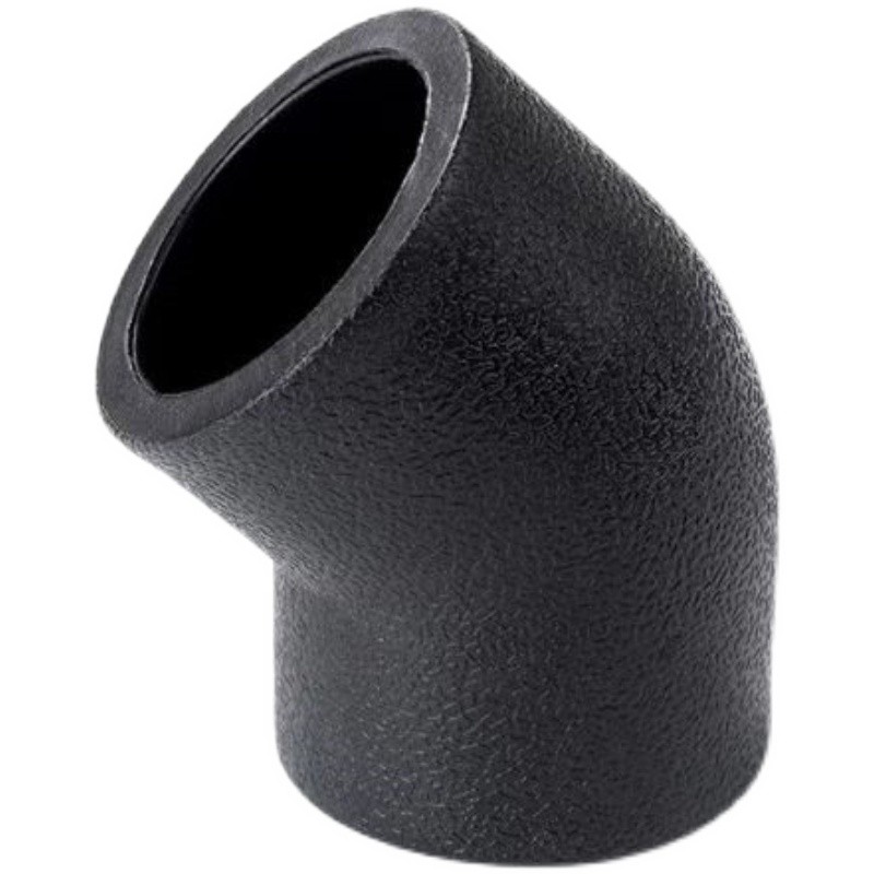 PE管配件 45度弯头 承插热熔接头 20 25 32饮用水管4分pe水管管件 - 图2