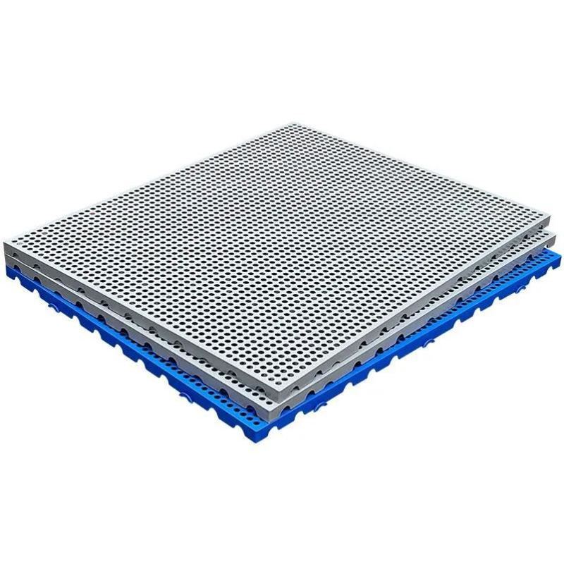 加厚防潮板拼接塑料垫板地面防水防潮隔板狗笼子冷库网格镂空地垫 - 图3