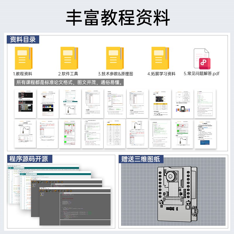 ESP32视觉识别模块 开源传感器IIC/串口Wifi实时图传AI智能摄像头 - 图2