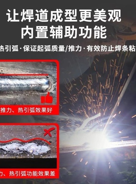 大焊500电焊机220v家用380v工业级直流可携式315双电压两用焊接
