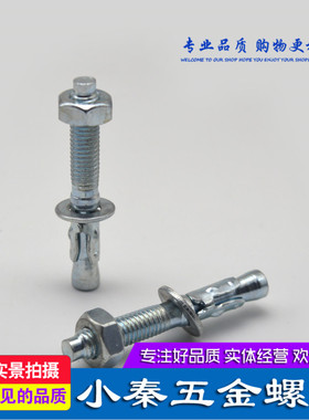 整盒包邮车修膨胀螺丝车修壁虎拉爆电梯专用膨胀螺栓m8m10m12m16m