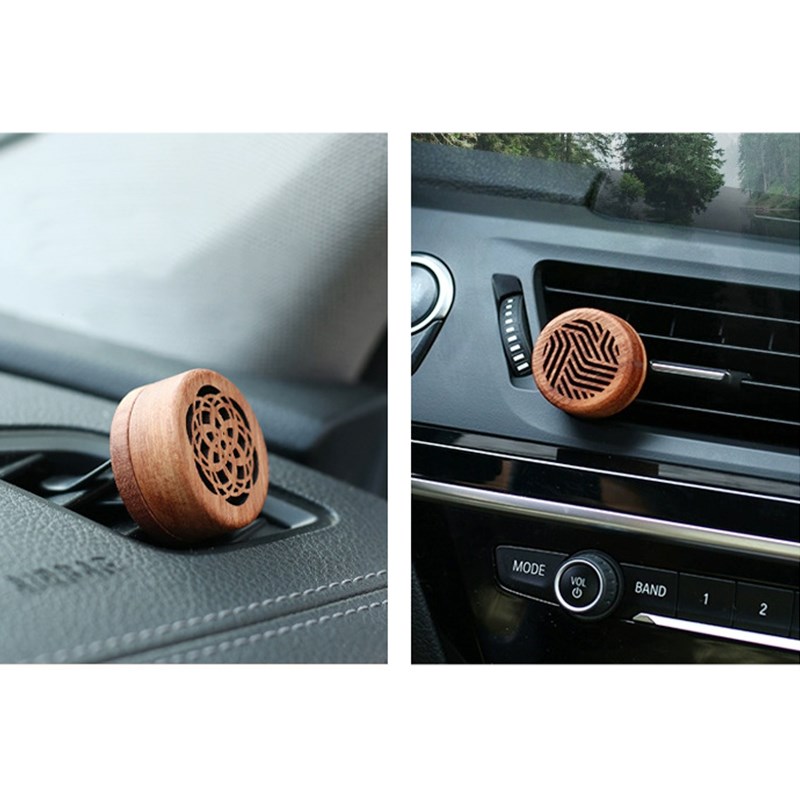 扩香木车载出风口扩香器实木香薰扩香花梨木网红汽车香薰 - 图3