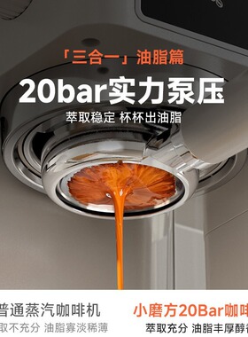 sapoudr赛普达ES3意式全半自动小型家用奶泡研磨一体机咖啡机