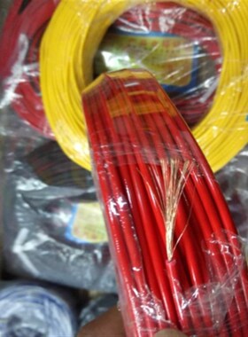 电源线连接线 1.0平方1.5多股软电线 黄铜/无氧铜线芯 100/200米