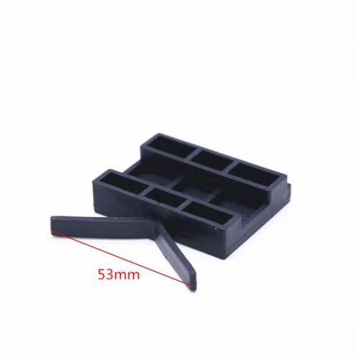 断桥三玻通用铝合金隔热门窗安装助升块提升垫高片硬塑料垫片配件 - 图1