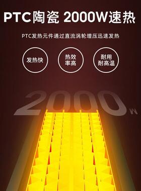 取暖器家用电暖器石墨烯速热加湿立式电暖器节能型暖气暖风机