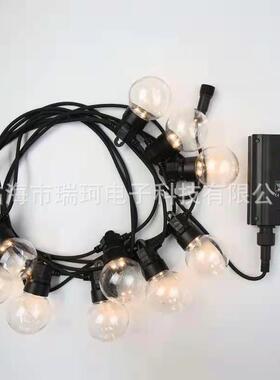G50灯串派对彩灯庭院房间LED装饰灯户外派对跑马灯低压IP44防水